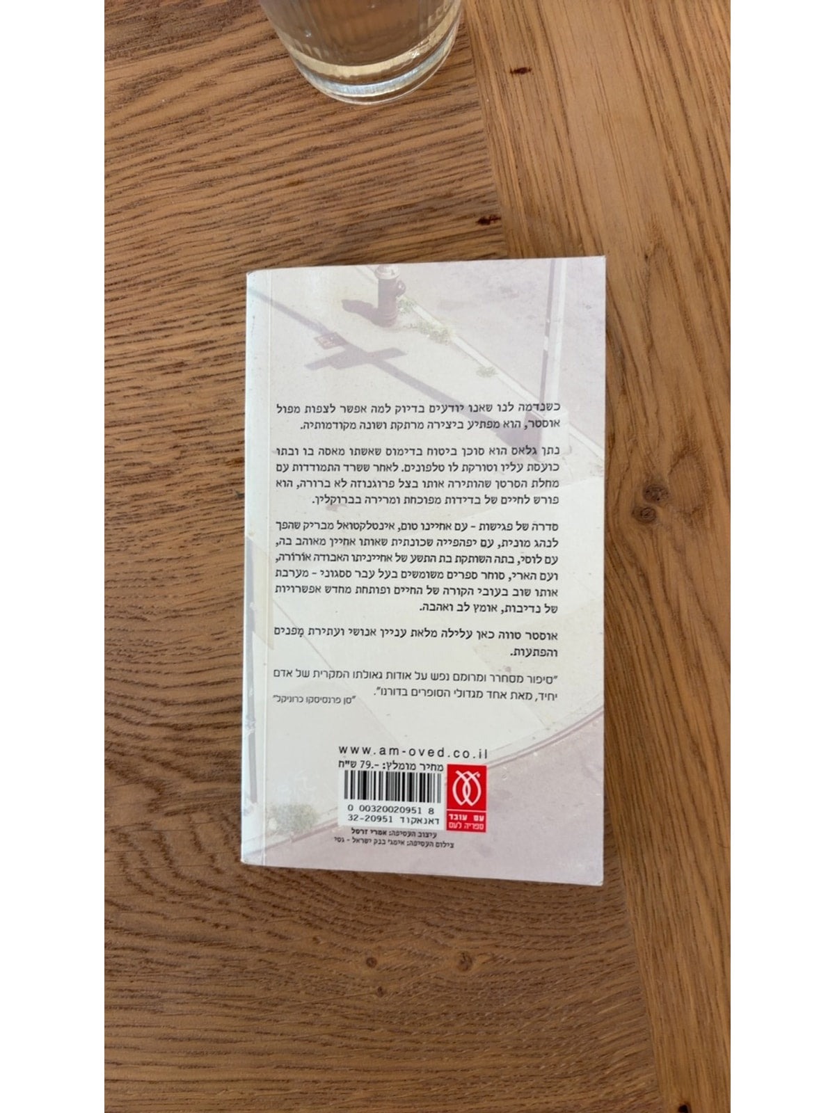 שגיונות ברוקלין — עטיפה אחורית