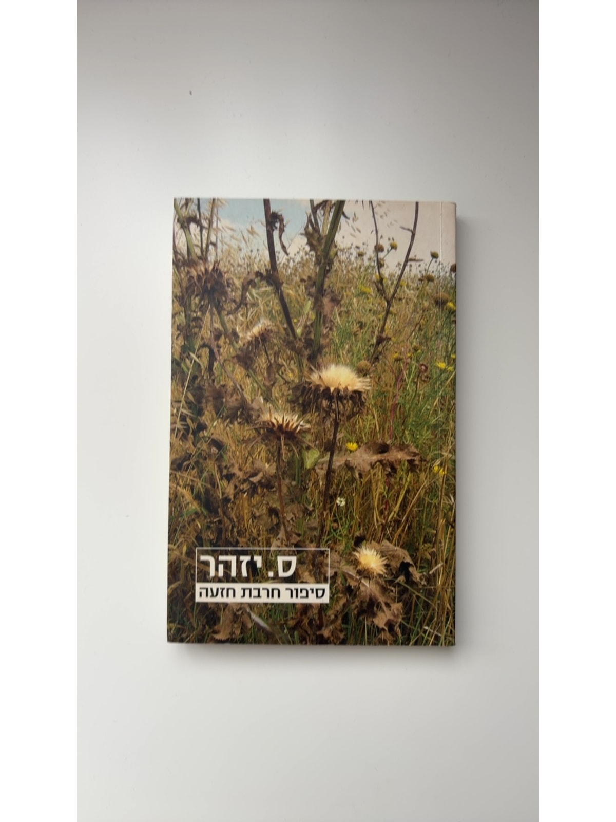 סיפור חרבת חזעה — עטיפה קדמית